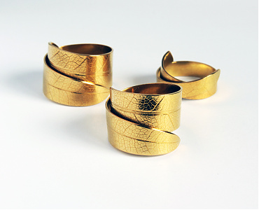 Fűzfalevél gyűrűk - Lehet ezüstből is...