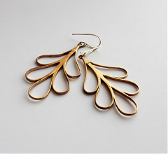 Aranybúza fülbevaló