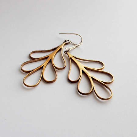 Aranybúza fülbevaló