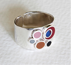 70s! Bubble Bath gyűrű